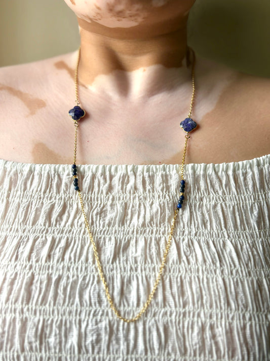 Lapis Lazuli Long Neckpiece