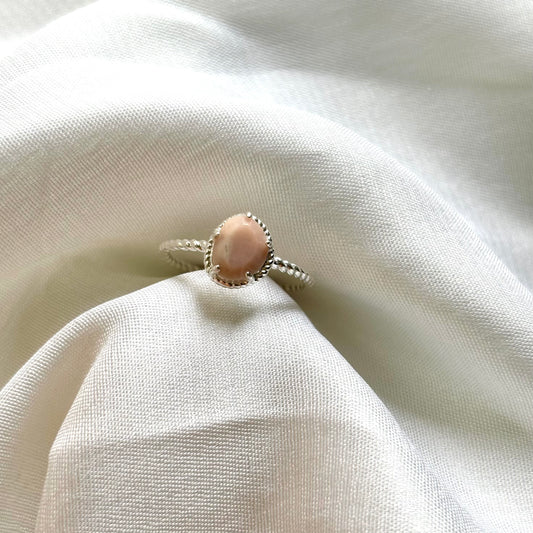 Pink Opal Ring