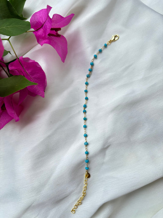 Turquoise Minimalistic Bracelet