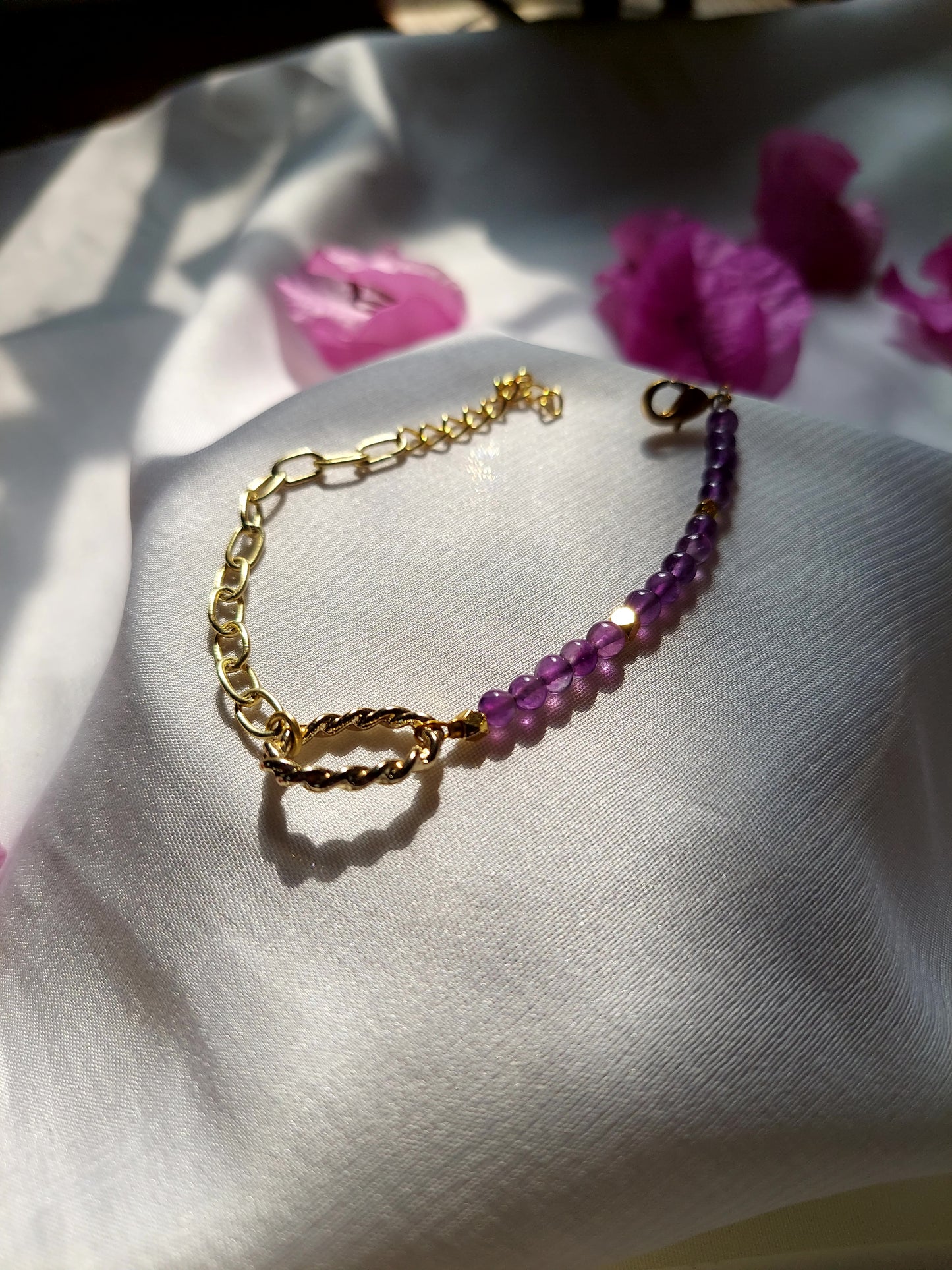 Charming you amethyst Bracelet