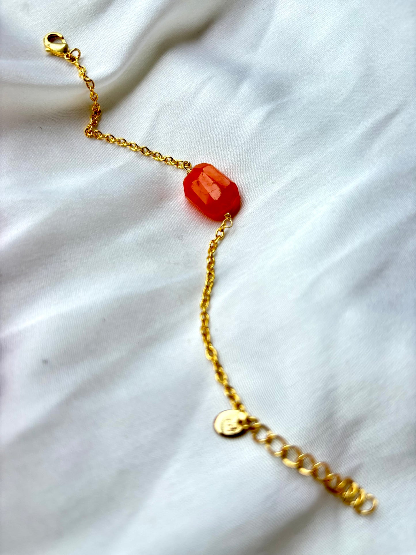 Carnelian Tumbled Bracelet