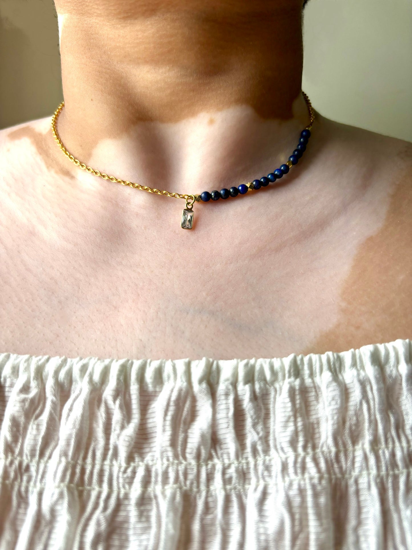 Throat chakra neckpiece